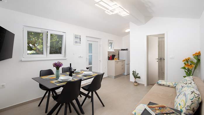 Villa Cvita in Šišan with private pool and summer kitchen, 38