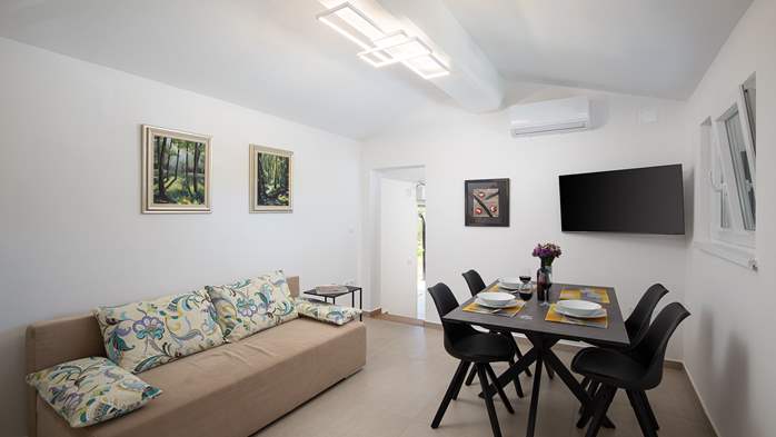 Villa Cvita in Šišan with private pool and summer kitchen, 32