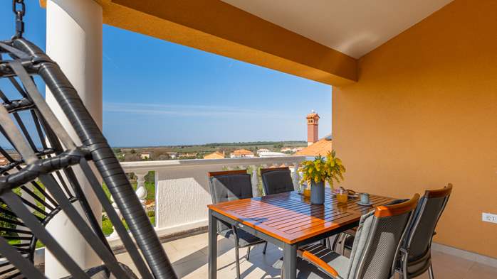 Appartamento per 4 persone a Galižana con balcone e vista mare, 17