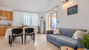 Appartamento per 4 persone a Galižana con balcone e vista mare, 1