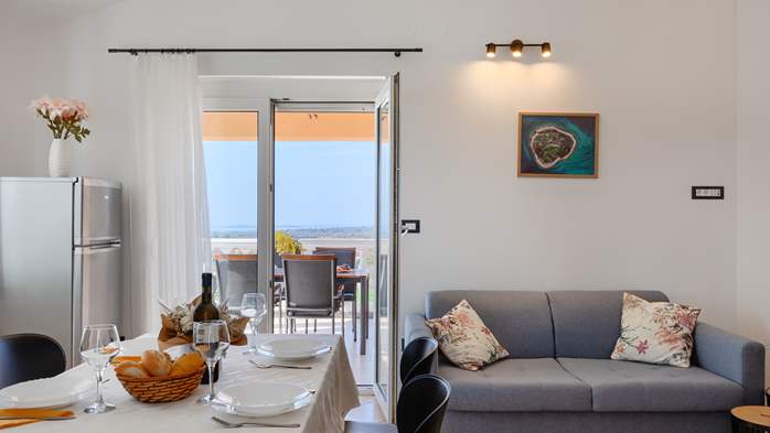 Appartamento per 4 persone a Galižana con balcone e vista mare, 3