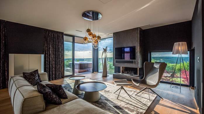 Villa di lusso per vacanze con piscina privata, jacuzzi e sauna., 30