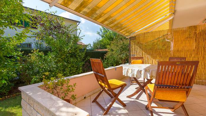 Helle und farbenfrohe klimatisierte FeWo für 4 Personen, Medulin, 3