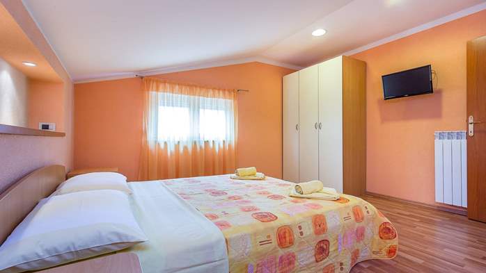 FeWo für 5 Personen im Dachgeschoss mit überwältigendem Meerblick, 5