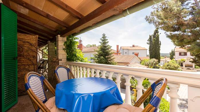 Apartment mit Gemeinschaftspool, in ruhiger Lage für 3 Personen, 7