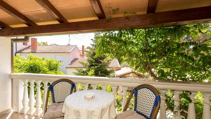 Studio-Apartment für 2 Personen mit Balkon und Gemeinschaftspool, 2