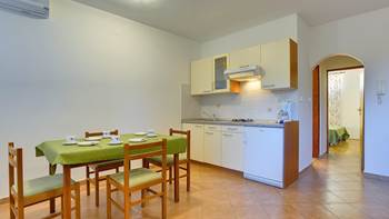 Nice apartment with double bed, sleeping place on couch, balcony, 4