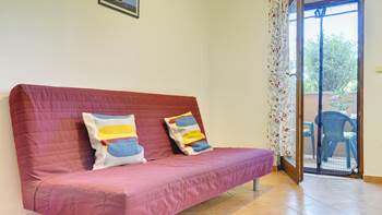 Nice apartment with double bed, sleeping place on couch, balcony, 7