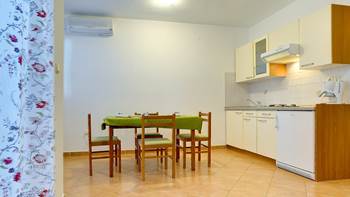 Nice apartment with double bed, sleeping place on couch, balcony, 2