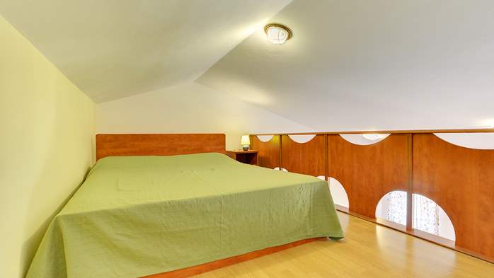 Charmante Wohnung mit einem Bett auf der Galerie und Meerblick, 4