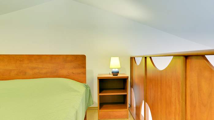 Charmante Wohnung mit einem Bett auf der Galerie und Meerblick, 3