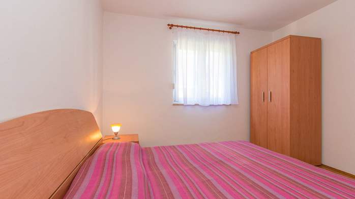 Apartment with one bedroom for 4 persons, WiFi, air conditioning, 7