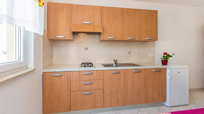Apartment with one bedroom for 4 persons, WiFi, air conditioning, 2