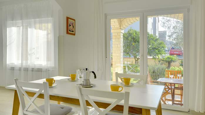 Two bedrooms in apartment for 4-5 persons with private terrace, 8