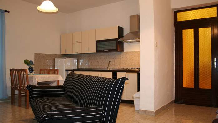 Apartment for 4 persons on the ground floor with one bedroom, 4