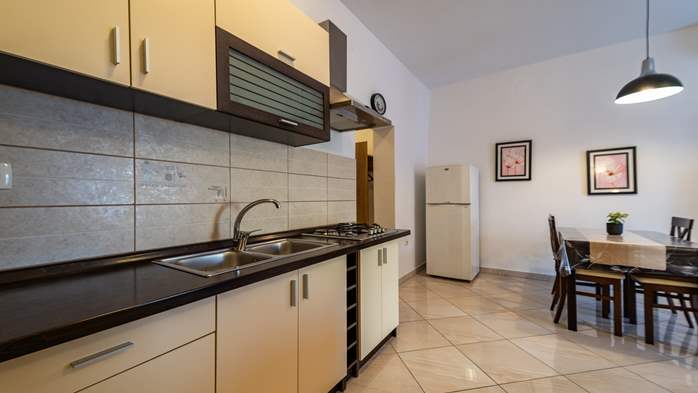 Apartment for 4 persons on the ground floor with one bedroom, 4