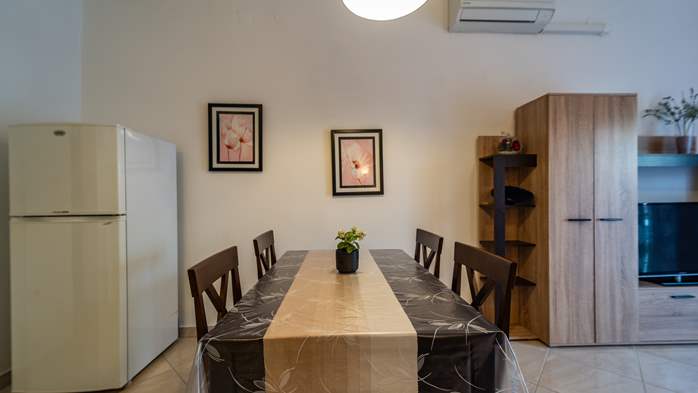 Apartment for 4 persons on the ground floor with one bedroom, 7