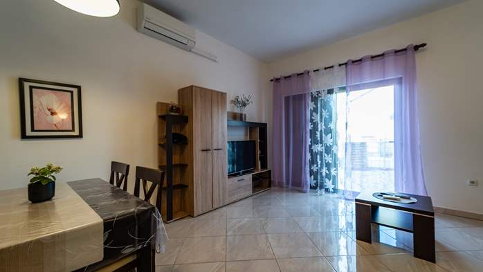 Apartment for 4 persons on the ground floor with one bedroom, 1