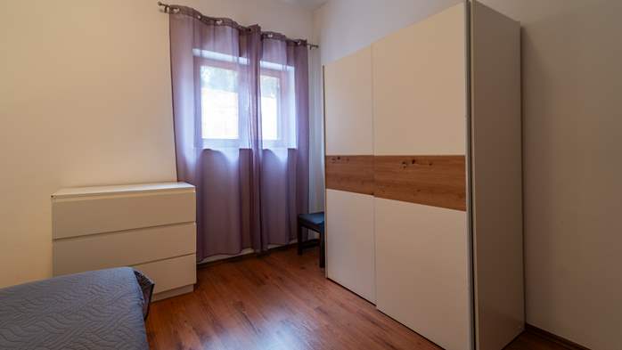 Apartment for 4 persons on the ground floor with one bedroom, 10