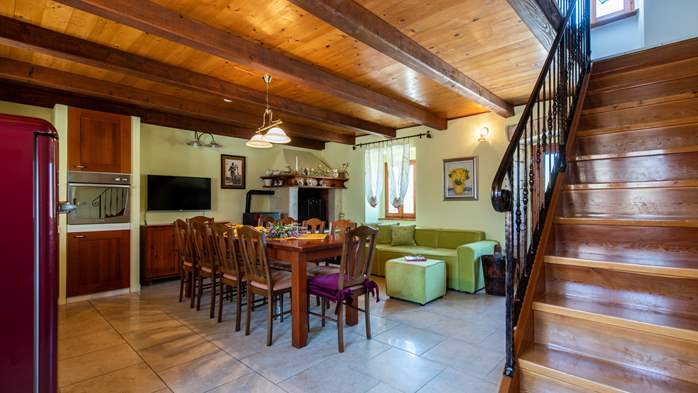 Istrian villa with private pool, playground for kids and barbecue, 27