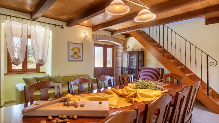 Istrian villa with private pool, playground for kids and barbecue, 30