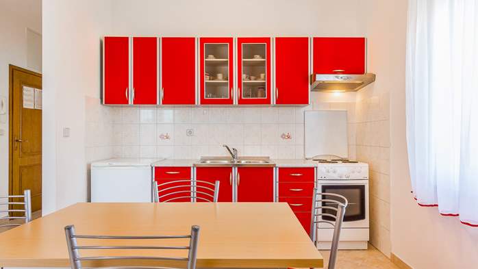 Komfortable Ferienwohnung in Medulin für 4 Personen, Klimaanlage, 4