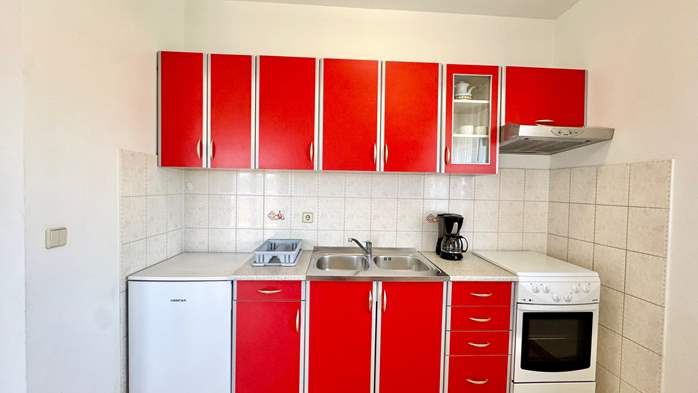 Apartment für 4 Personen, Haustiere erlaubt, Klimaanlage, WLAN, 3