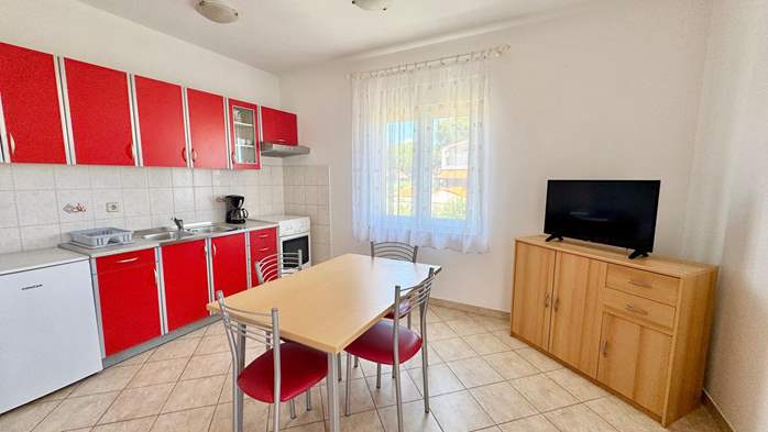Apartment für 4 Personen, Haustiere erlaubt, Klimaanlage, WLAN, 2
