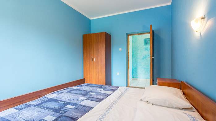 Ferienwohnung in Medulin für 5 Personen, 2 SZ, Garten, WLAN, 9