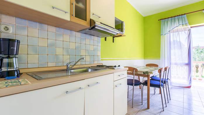 Ferienwohnung in Medulin für 5 Personen, 2 SZ, Garten, WLAN, 3