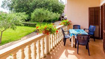 Apartment in Medulin for 5 persons, two bedrooms, garden, WiFi, 1