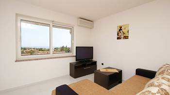 Second floor apartment with beautiful view from the balcony, WiFi, 3